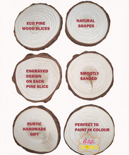 Reindeer Natural Wooden Rustic Christmas Ball Bauble Engraved Gift Present Keepsake / S39