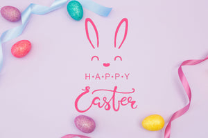 Happy Easter Egg Hunt Sizes Reusable Stencil Bunny Spring Palm Decoration 'E20'