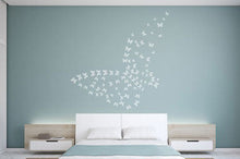 BUTTERFLY Big & Small Sizes Colour Wall Sticker Animal Romantic Style 'Bird4'