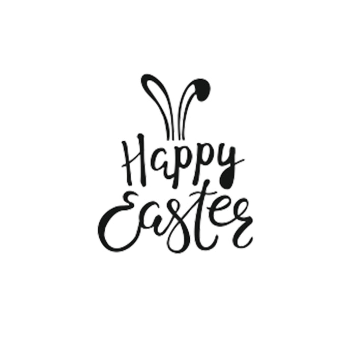 Happy Easter Egg Hunt Sizes Reusable Stencil Bunny Spring Palm Decoration 'E17'