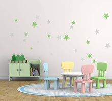 SET OF STARS KIDS ROOM Big & Small Sizes Colour Wall Sticker Animal Modern Style 'Kids111'