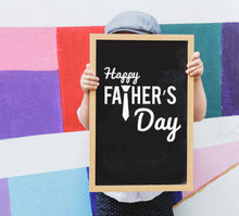 Happy Father's Day Reusable Various Sizes Stencil Occasion Dad Daddy Pa Pop / Dad4
