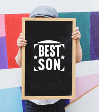 Best Son Awesome Birthday Party I Love You Boy Guy Man Reusable Stencil VARIOUS SIZES STENCIL