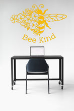 Bee Kind Quote Flowers Reusable Stencil Sizes A5 A4 A3 & Large Decor Blessing Creativity Sacred Manifestation 'Mg35'