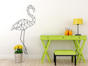 Flamingo Artistic Sketch Sizes Reusable Stencil Animal Modern Kids Art 'Animal147'