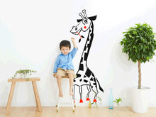 HAPPY GIRAFFE KIDS ROOM Sizes Reusable Stencil Animal Modern Style 'Giraffe'