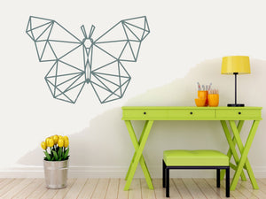GEOMETRIC BUTTERFLY Sizes Reusable Stencil Animal Modern Contemporary Style 'Geo5'