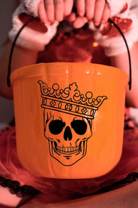Skull With A Crown Reusable Stencil Sizes A5 A4 A3 Decor Spiritual Death Mortality Halloween 'MG41'