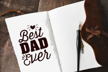 Best Dad Ever Happy Father's Day Reusable Various Sizes Stencil Occasion Dad Daddy Pa Pop / Dad1