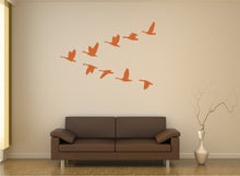 V FORMATION FLYING BIRDS Sizes Reusable Stencil Shabby Chic Romantic Style 'Bird117'