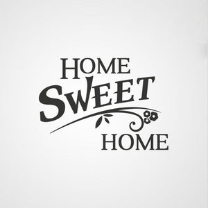 ,,HOME SWEET HOME'' QUOTE Sizes Reusable Stencil Modern Style 'Q29'