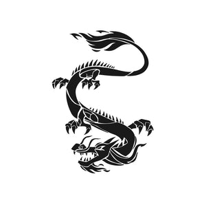 Chinese Japanese Dragon Big & Small Sizes Colour Wall Sticker Art Craft Oriental 'drag2'