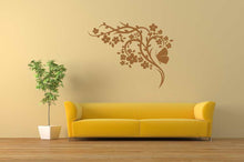 ARTISTIC FLOWERS & BUTTERFLY Big & Small Sizes Colour Wall Sticker Shabby Chic Romantic Style 'CH72'