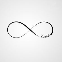 INFINITY SIGN LOVE QUOTE Sizes Reusable Stencil Modern Valentine's Romantic Style 'Q12'