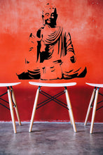 SITTING BUDDHA Sizes Reusable Stencil Oriental Exotic Travel Modern Style 'N90'