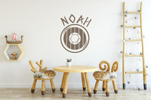 CUSTOM BOY'S NAME Big Sizes Colour Wall Sticker Modern Kids room Bedroom 'NOAH'