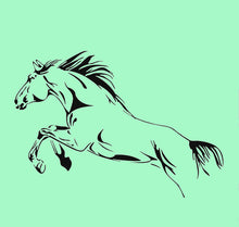 WILD RUNNING HORSE Sizes Reusable Stencil Animal Modern Style 'Kids135'
