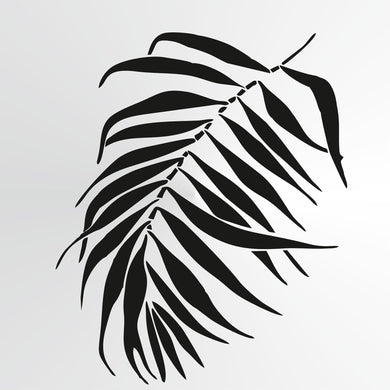 Fern Leaf Sizes Reusable Stencil Floral Style 'leaves2'