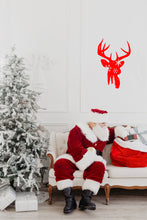 Merry Christmas Reindeer Decoration Winter Cards Decoration Reusable Stencil Various Sizes / SNOW69
