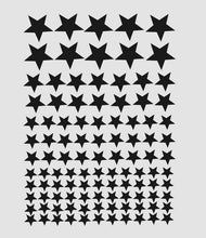 SET OF STARS KIDS ROOM Big & Small Sizes Colour Wall Sticker Animal Modern Style 'Kids111'