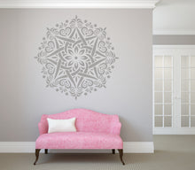 Mandala Heart Stars SIZES Reusable Stencil Wall Art Decor Oriental / M28