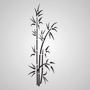 BAMBOO PLANT Big & Small Sizes Colour Wall Sticker Floral Oriental Exotic Style 'Bamboo1'
