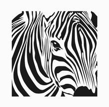 ZEBRA KIDS ROOM Big & Small Sizes Colour Wall Sticker Animal Modern Style 'Kids140'